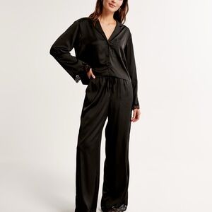 Abercrombie Satin & Lace Pajamas